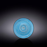 Wilmax Porzellan Untertasse, 15 cm, Spiral Blue Kollektion, WL-669636/B